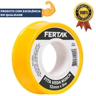 Fita Veda Rosca Teflon 12mm X 5m | Fertak | 02 Un